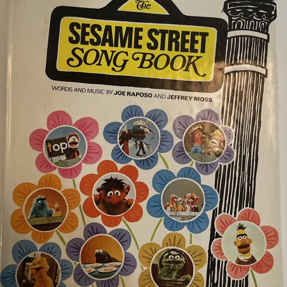 Vintage Rare sesame street books
